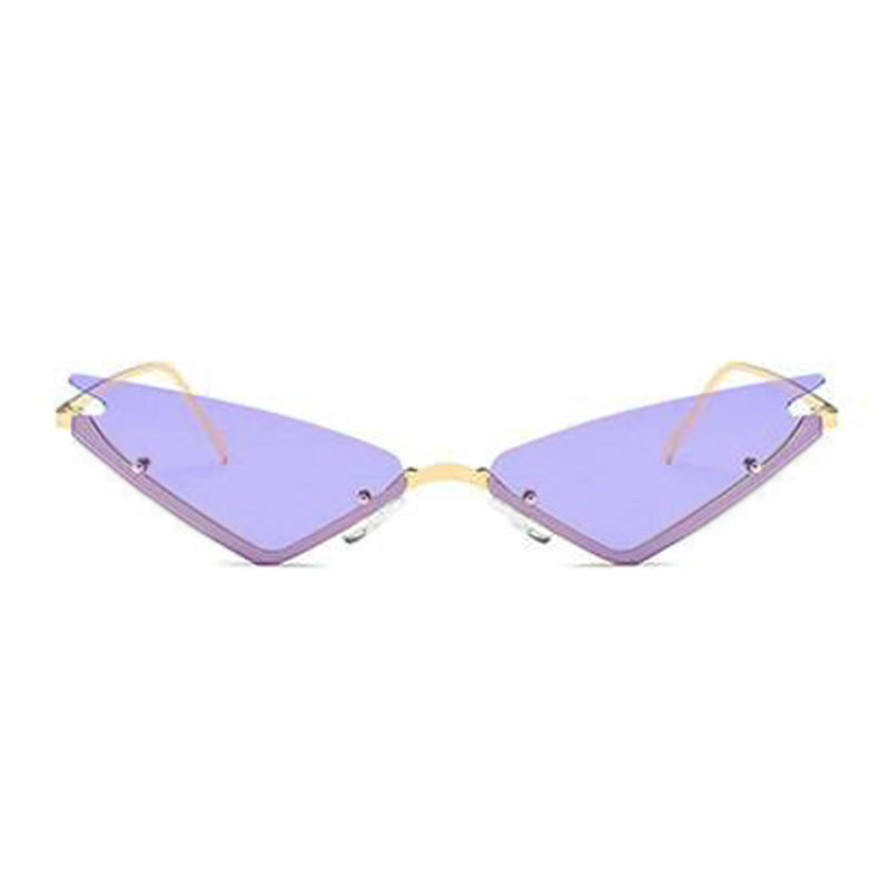 Narrow Angled Cat Eye Sunglasses