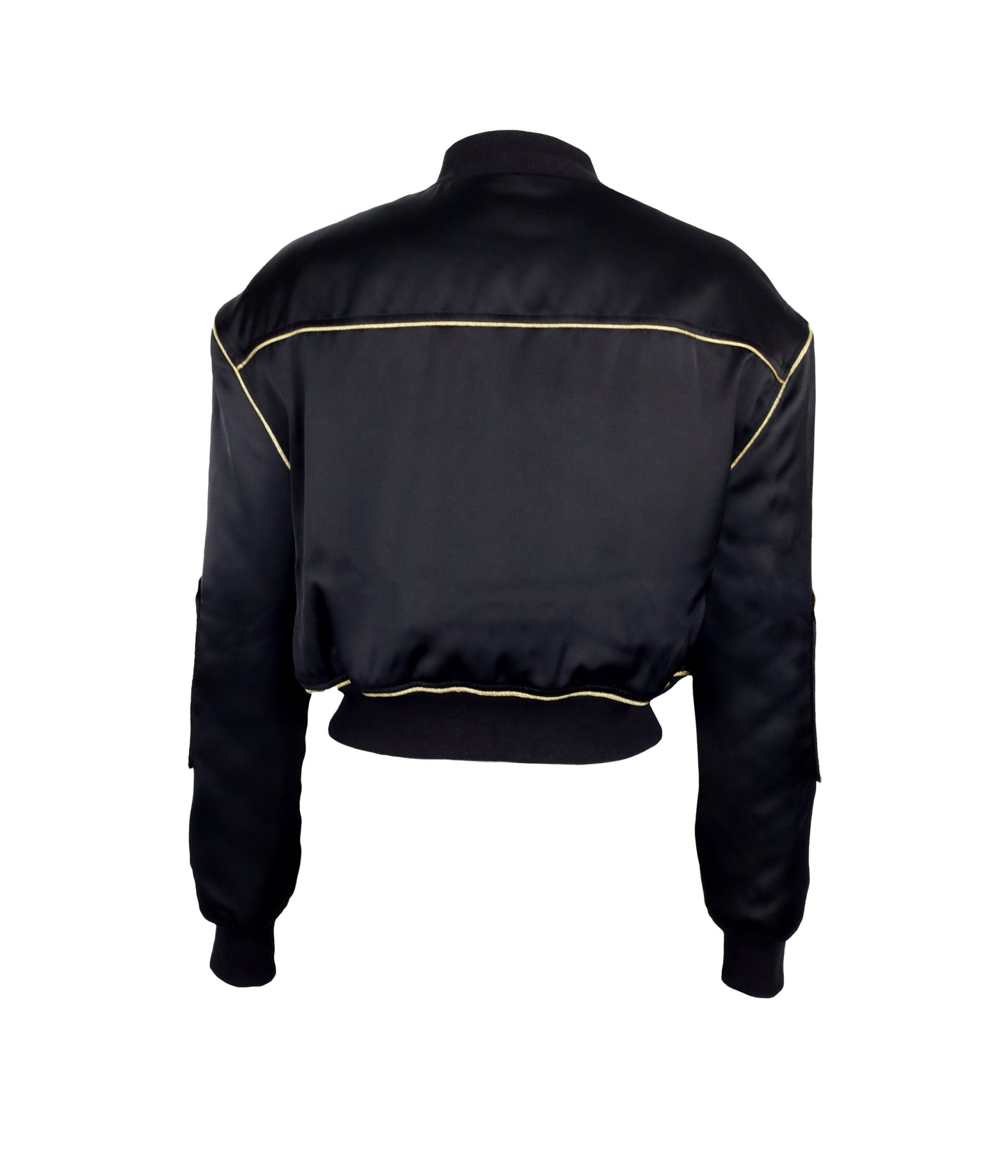 ZEPHYR SATIN BOMBER JACKET