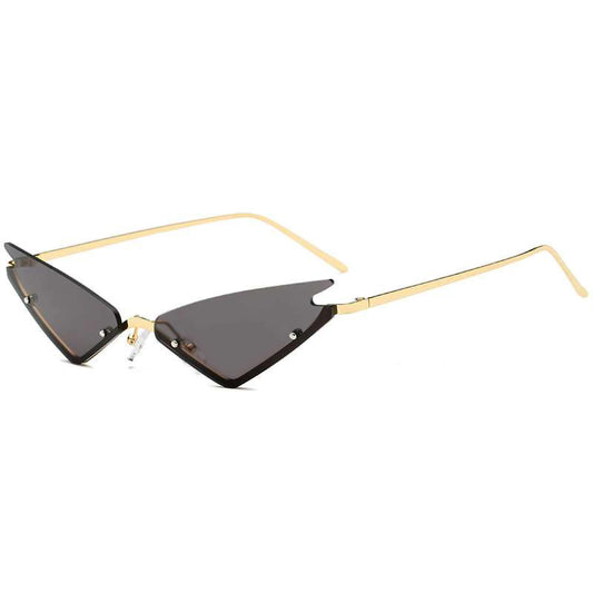 Narrow Angled Cat Eye Sunglasses
