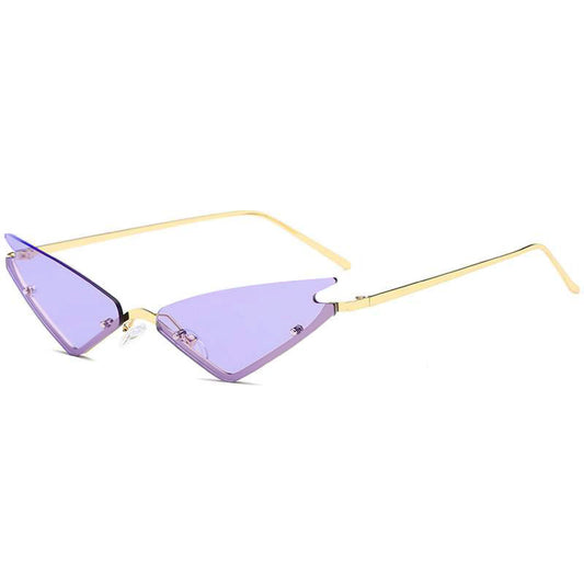 Narrow Angled Cat Eye Sunglasses